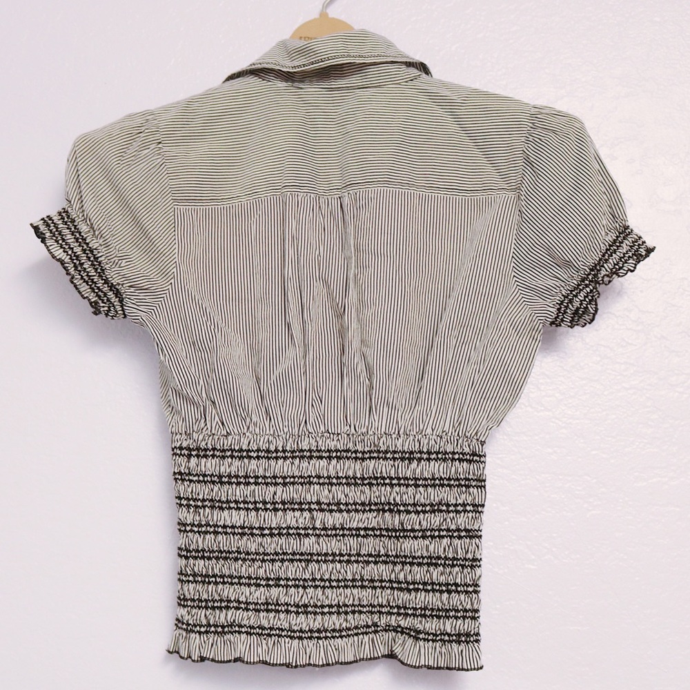Elastic basic blouse - Picture 2 of 2